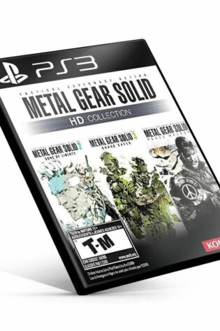 Metal Gear Solid HD Collection - Ps3 Mídia Digital