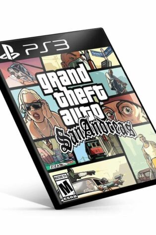 GTA Grand Theft Auto San Andreas - Ps3  Mídia Digital