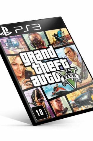GTA V 5 Grand Theft Auto - Ps3  Mídia Digital