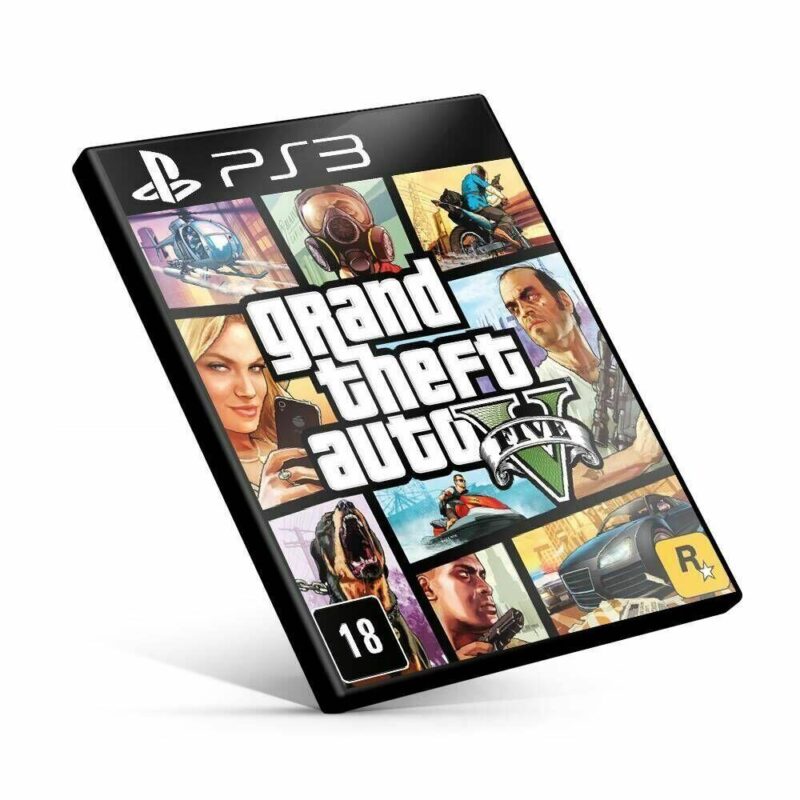GTA V 5 Grand Theft Auto - Ps3  Mídia Digital - Imagem 2