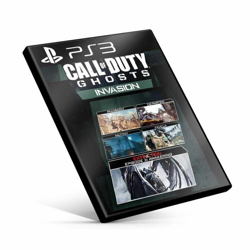 Call Of Duty - Ghosts Invasion DLC - Ps3  Mídia Digital