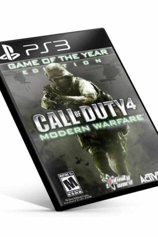 Call of Duty 4: Modern Warfare - Ps3  Mídia Digital