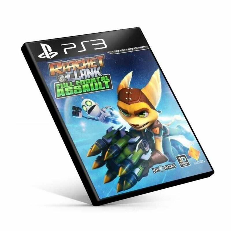 Ratchet & Clank: Full Frontal Assault - Ps3  Mídia Digital