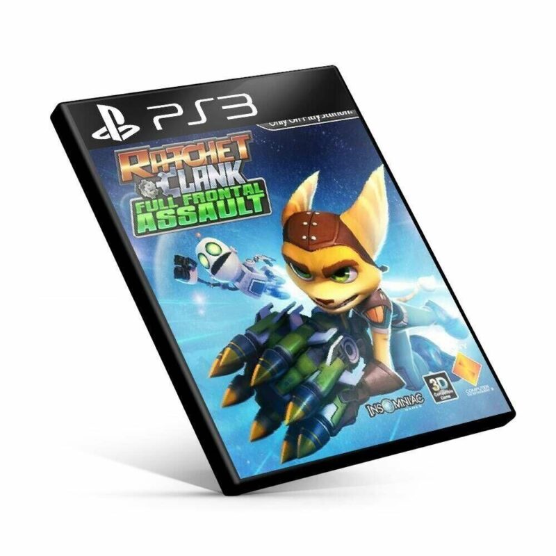 Ratchet & Clank: Full Frontal Assault - Ps3  Mídia Digital - Imagem 2