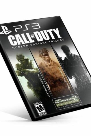 Call of Duty Modern Warfare Trilogy - Pacote 3 Jogos  - Ps3  Mídia Digital
