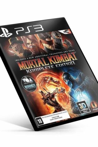 Mortal Kombat Komplete Edition - Ps3  Mídia Digital