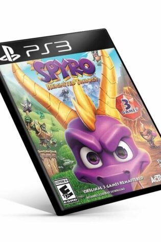 Spyro Reignited Trilogy - Ps3  Mídia Digital