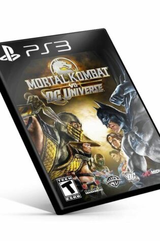 Mortal Kombat vs. DC Universe - Ps3 Mídia Digital
