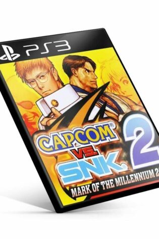 Capcom vs. SNK 2: Mark of the Mille--ium 2001 - Ps3  Mídia Digital