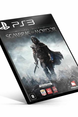 Terra Média: Sombras de Mordor - Ps3  Mídia Digital