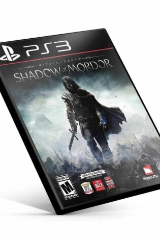 Middle-earth: Shadow of Mordor - Ps3 Mídia Digital