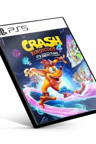 Crash Bandicoot 4 It's About Time - Ps5  Mídia Digital