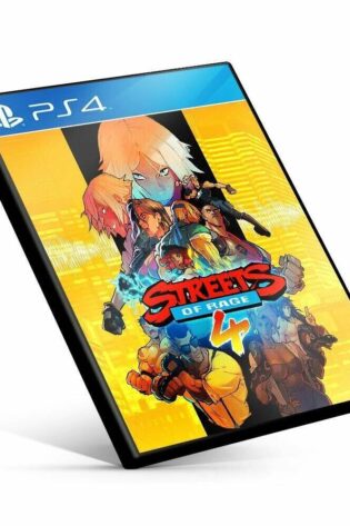 Streets of Rage 4 - Ps4 Mídia Digital